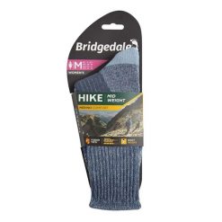 Skarpety do trekkingu damskie Bridgedale HIKE MW COM BO ORI LD. Brązowe skarpetki Bridgedale, bez wzorów. Za 98.99 zł.