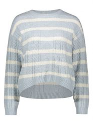 ONLY Sweter w kolorze szarym rozmiar: XL. Szare swetry ONLY, s, bez wzorów, z materiału, bez ramiączek. Za 95.92 zł.
