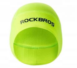 Zimowa czapka sportowa unisex Rockbros YPP016. Żółte czapki zimowe ROCKBROS, bez wzorów, z materiału, sportowe. Za 33.00 zł.