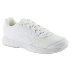 Damskie buty do tenisa Head Revolt Court. Białe buty treningowe Head, bez wzorów, bez zapięcia, tenisowe. W wyprzedaży za 324.00 zł.