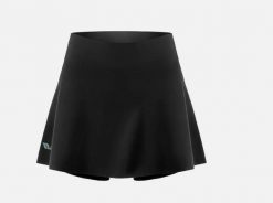 Spódnico spodenki rowerowe damskie Rockbros 20001300 z wkładką. Czarne szorty sportowe ROCKBROS, bez wzorów, z materiału, rowerowe. Za 189.00 zł.