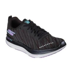 Buty do biegania Damskie Skechers. Czarne buty do biegania Skechers, bez wzorów, bez zapięcia, do biegania. Za 447.99 zł.