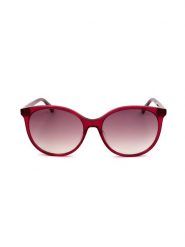 Swarovski Damskie okulary przeciwsłoneczne w kolorze różowym rozmiar: 56. Czerwone okulary przeciwsłoneczne Swarovski, bez wzorów, z tworzywa sztucznego, szklane. Za 239.95 zł.