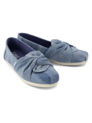 TOMS Espadryle w kolorze niebieskim rozmiar: 36. Niebieskie espadryle TOMS, bez wzorów, bez obcasa. Za 114.95 zł.