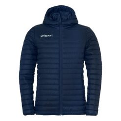 Kurtka z kapturem Uhlsport Essential Ultra Lite. Czarne kurtki Uhlsport, bez wzorów, sportowe, z kapturem. W wyprzedaży za 341.50 zł.