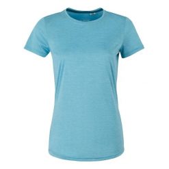 Koszulka damska Regatta Fingal Edition. Niebieskie t-shirty sportowe Regatta, m, bez wzorów, z jersey, bez ramiączek, trekkingowe. Za 52.30 zł.