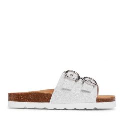 Klapki Sergio Bardi. Szare klapki Sergio Bardi, bez wzorów, bez obcasa, bez zapięcia. Za 219.99 zł.