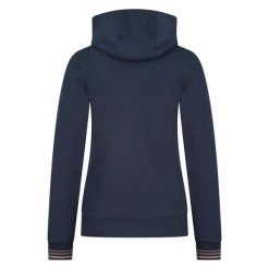 Bluza damska z kapturem HV Polo Goldie. Niebieskie bluzy HV POLO, na zimę, bez wzorów, z bawełny, bez ramiączek, z kapturem. Za 407.00 zł.