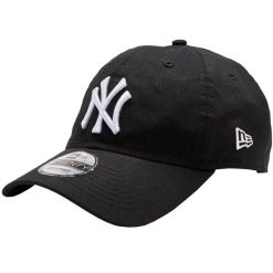 Czapka z daszkiem damska 9TWENTY League Essentials New York Yankees Cap. Czarne czapki z daszkiem New Era, bez wzorów, sportowe. Za 99.99 zł.