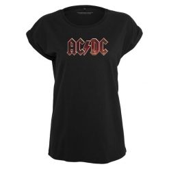 Koszulka damska Urban Classic ac/dc voltage. Czarne t-shirty sportowe Urban Classics, bez wzorów, bez ramiączek. Za 152.50 zł.
