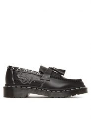 Dr. Martens Mokasyny Adrian Gothic Americana DM31626001 Czarny. Czarne mokasyny Dr Martens, bez wzorów, ze skóry. Za 629.99 zł.