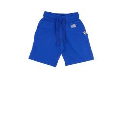 Bluza z bawełna z kieszenie na czas wolny. Niebieskie bluzy LEONE 1947 APPAREL, bez wzorów, z bawełny, bez kaptura, na fitness i siłownię. W wyprzedaży za 56.94 zł.