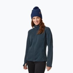 Bluza trekkingowa damska Helly Hansen Varde 2.0. Niebieskie bluzy bez kaptura Helly Hansen, bez wzorów, bez kaptura, trekkingowe. W wyprzedaży za 459.50 zł.