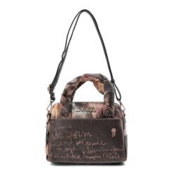 Brązowa Torebka Anekke Elegancki Kuferek Damski. Brązowe torebki klasyczne Anekke, z aplikacjami, eleganckie, na ramię, z nadrukiem, bez dodatków. Za 389.00 zł.