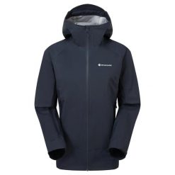 Damska kurtka wodoodporna Montane WoCetus Lite. Niebieskie kurtki Montane, l, bez wzorów, z materiału, z kapturem. Za 1,050.70 zł.