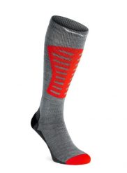 Skarpety skiturowe damskie Salewa Sella Dryback AM Sock. Szare skarpetki Salewa, bez wzorów, z elastanu. Za 148.85 zł.
