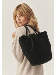 TATUUM Torebka w kolorze czarnym - 56 x 32 cm rozmiar: onesize. Czarne shopper bag Tatuum, bez wzorów, z materiału, na ramię, bez dodatków. Za 509.89 zł.