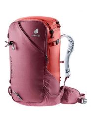 Deuter Plecak "Freerider Pro 32+ SL" w kolorze czerwonym - 35 x 56 x 18 cm rozmiar: onesize. Czerwone plecaki Deuter, bez wzorów, z materiału, na ramię, bez dodatków. Za 529.58 zł.