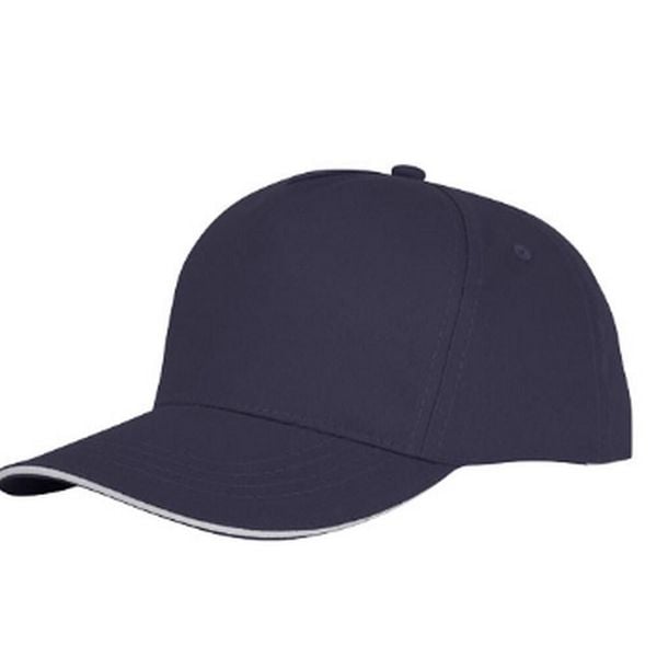 Czapka 5warstwowa Unisex Ceto. Czerwone czapki z daszkiem BULLET, bez wzorów, z bawełny. Za 31.99 zł.