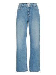 MOSS COPENHAGEN Dżinsy "Bine Ada" - Comfort fit - w kolorze błękitnym rozmiar: S. Niebieskie jeansy Moss Copenhagen, s, bez wzorów, z bawełny, klasyczne, z podwyższonym stanem. Za 172.08 zł.