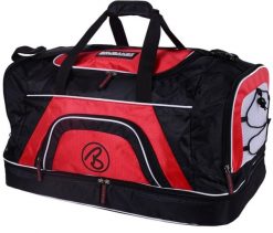 BRUBAKER Big Base - Torba sportowa 90L czarno-czerwona. Czarne torby sportowe X2, bez wzorów, z materiału, na ramię, duże. Za 232.99 zł.