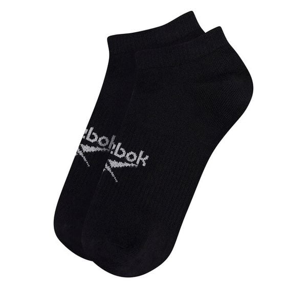 Skarpety krótkie Reebok. Czarne skarpetki Reebok, bez wzorów. Za 39.99 zł.