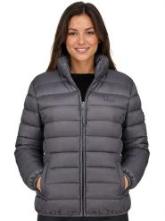 Geographical Norway Kurtka pikowana "Atichoko" w kolorze ciemnoszarym rozmiar: XXL. Szare kurtki Geographical Norway, xxl, bez wzorów, bez kaptura. Za 189.95 zł.