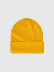 CZAPKA UNISEX 4F ZIMOWA KLASYCZNA Z AKRYLU BEANIE ACAPU622. Brązowe czapki zimowe 4f, bez wzorów, eleganckie. Za 49.99 zł.