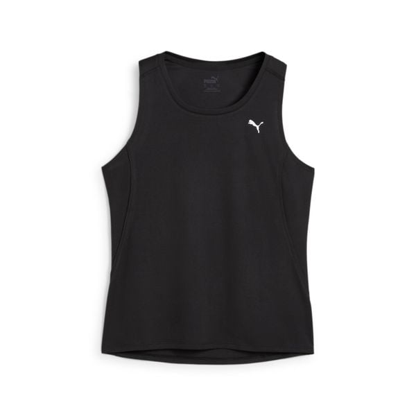 Damski tank top Puma Run Velocity. Czarne topy Puma, bez wzorów, sportowe, bez kołnierzyka, bez ramiączek. Za 150.00 zł.