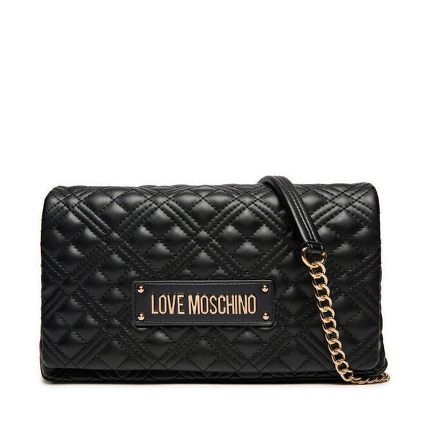 Torebka LOVE MOSCHINO. Brązowe listonoszki Love Moschino, bez wzorów, klasyczne, bez dodatków. Za 641.99 zł.