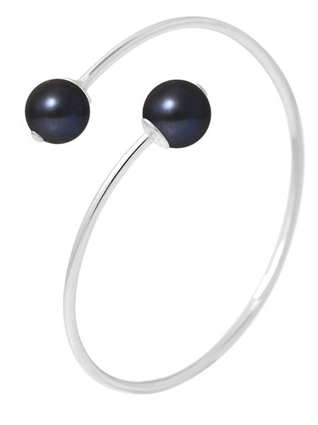 Pearl Addict Srebrna bransoletka z perłami rozmiar: onesize. Czarne bransoletki Pearl Addict, z perłą, srebrne. Za 260.99 zł.