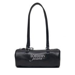 Torebka Tommy Jeans. Czarne torebki klasyczne Tommy Jeans, bez wzorów, z jeansu, klasyczne, bez dodatków. Za 409.99 zł.