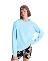 Bluza damska SURF STOKED TERRY VINT. Brązowe bluzy Roxy, m, bez wzorów, z bawełny, klasyczne, bez ramiączek, bez kaptura. Za 132.99 zł.