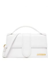 JACQUEMUS Torebka Le Grand Bambino 213BA007 Biały. Białe torebki klasyczne JACQUEMUS, bez wzorów, ze skóry, bez dodatków. Za 3,189.00 zł.