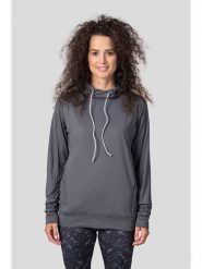 Hannah Bluza w kolorze antracytowym rozmiar: 42. Czarne bluzy Hannah, bez wzorów, bez ramiączek, z kapturem. Za 237.95 zł.