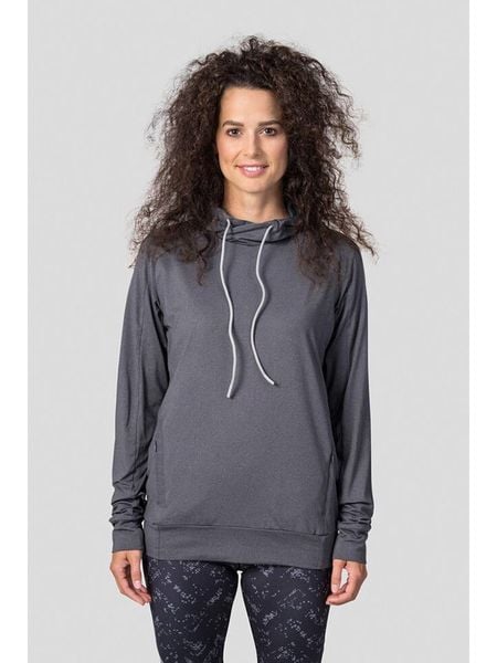 Hannah Bluza w kolorze antracytowym rozmiar: 42. Czarne bluzy Hannah, bez wzorów, z kapturem. Za 237.95 zł.