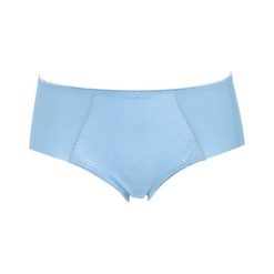 Triumph Figi-biodrówki Essential Minimizer niebieski female niebieski 38. Niebieskie figi Triumph, bez wzorów, z żakardem. Za 79.00 zł.