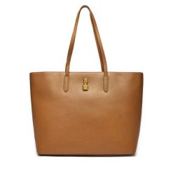 Torebka Ted Baker. Brązowe shopper bag Ted Baker, bez wzorów, bez dodatków. Za 1,199.00 zł.