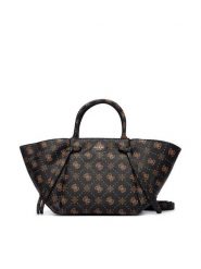 Guess Torebka Allegra HWGP24 89060 Czarny. Czarne torebki klasyczne Guess, z aplikacjami, ze skóry, bez dodatków. Za 634.99 zł.