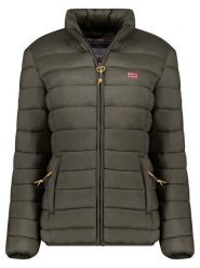 Geographical Norway Kurtka pikowana "Atikolor" w kolorze khaki rozmiar: onesize. Brązowe kurtki Geographical Norway, bez wzorów, bez kaptura. Za 154.07 zł.
