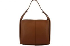 Shopper bag skórzany BARBERINI'S j. brązowy 915-12. Brązowe shopper bag Barberinis, bez wzorów, ze skóry, biznesowe, na ramię, duże, bez dodatków. Za 271.99 zł.