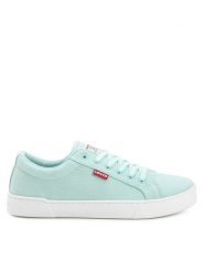Levi's® Tenisówki 234198-634-14 Turkusowy. Niebieskie trampki bez wzorów, z materiału, bez zapięcia. Za 149.99 zł.