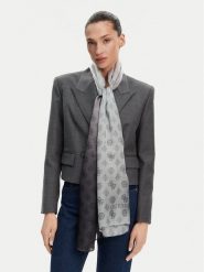 Guess Chusta AW5308 POL03 Szary. Szare chusty Guess, z aplikacjami, z materiału. Za 249.99 zł.