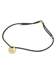 OR Carats Bransoletka z elementem ozdobnym rozmiar: onesize. Czarne bransoletki OR Carats, złote. Za 568.34 zł.