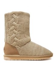 EMU Australia Kapcie Bartle W13142 Écru. Kapcie Emu Australia, bez wzorów, z materiału. Za 449.99 zł.