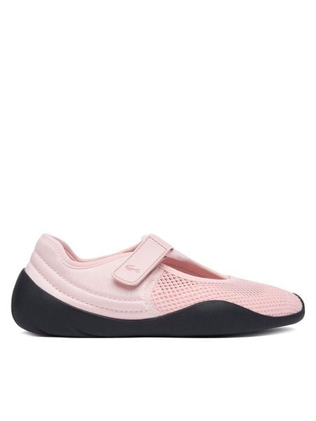Lacoste Baleriny Low Mystere 51SFA0200 Różowy jasny. Czerwone baleriny Lacoste, bez wzorów, z materiału, bez obcasa, bez zapięcia. Za 405.99 zł.