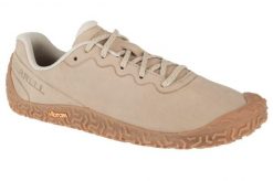 Buty do biegania damskie Merrell Vapor Glove 6 LTR. Brązowe buty treningowe Merrell, bez wzorów, z materiału, przed kostkę, bez zapięcia, do biegania. Za 669.00 zł.