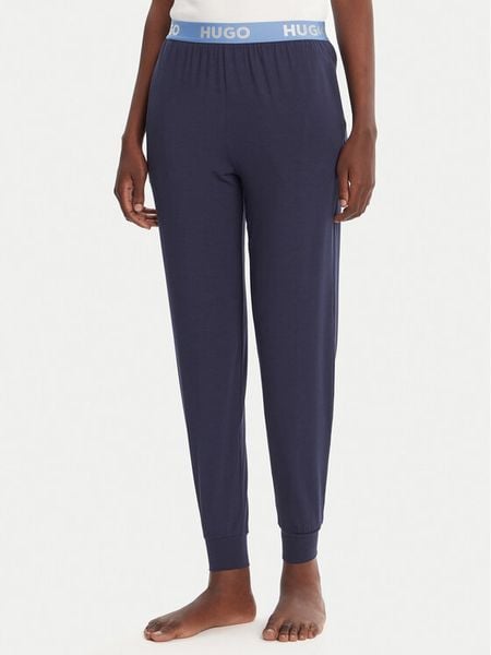 HUGO Spodnie piżamowe Unite 50490703 Granatowy Regular Fit. Niebieskie piżamy Hugo, l, bez wzorów, z wiskozy, bez kołnierzyka, bez ramiączek. Za 169.99 zł.