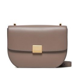 Torebka KARL LAGERFELD. Brązowe listonoszki KARL LAGERFELD, bez wzorów, bez dodatków. Za 1,849.00 zł.