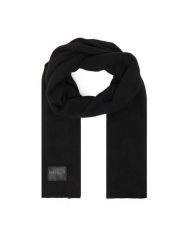 Guess Szalik AW5437 POL03 Czarny. Czarne szaliki i kominy Guess, z aplikacjami, z materiału. Za 329.99 zł.